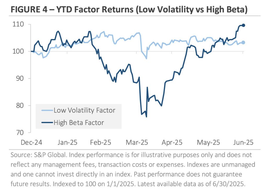 Figure 4 YTD Factor Returns