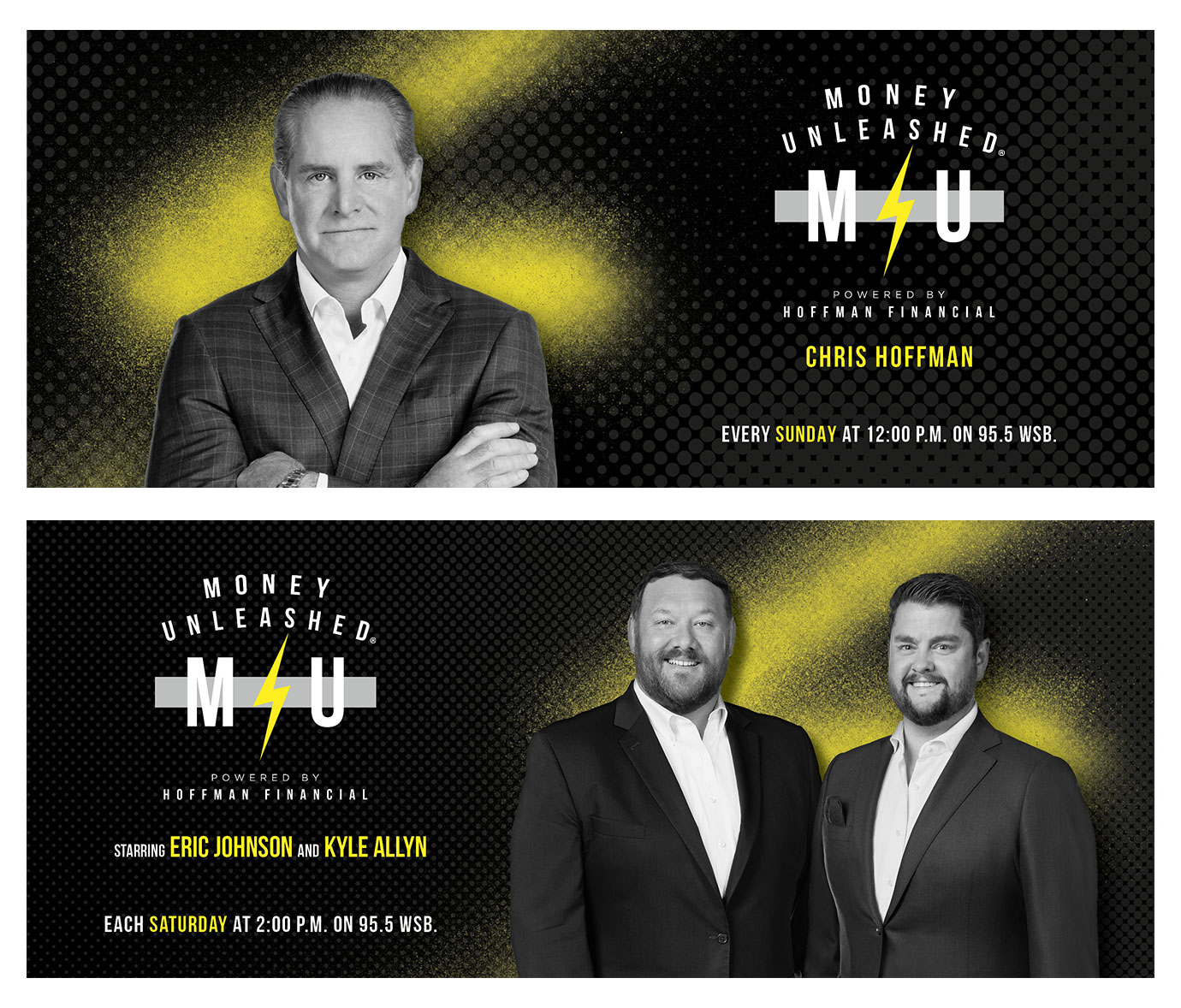 Studio Photo of Recording of Money Unleashed Podcast